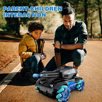 RC Tank Toys Four Wheel Drive Remote Control Car 2.4G Gesture Control
