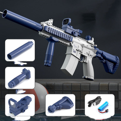 Summer Fully Automatic Electric Water Gun Rechargeable Long-Range