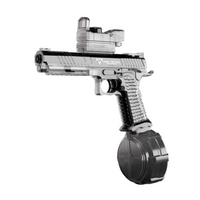 Electric Shooting Flashing Lights Battle Automatic Water Gun Toys
