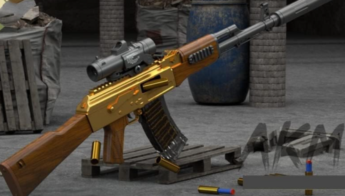 Electric Toy Gun AK47 EVA Soft Bullet Toy Gun