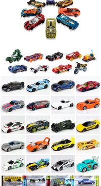 1:64 Scale Mini Racing Cars - Collector Set